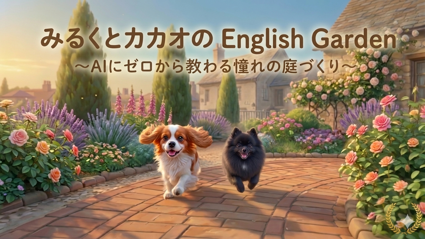 みるくとカカオの English Garden